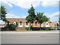 Flats backing onto Winston Churchill Avenue