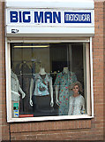 SE3406 : A boutique for big blokes in Barnsley by michael ely