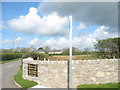 Driveway to Glan Rhos Nursing Home, Brynsiencyn