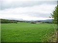 Shandon Farm with the Campsie Hills on the horizon