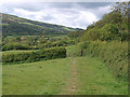 Bridleway south of Lodge Farm