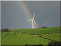 Wind turbine at the end of the rainbow !