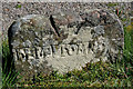 Old gravestone at Boreland