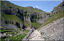 SD9164 : Gordale Scar by Dr Neil Clifton
