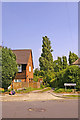 Boundary between Gerrards Close and Lakenheath, London N14