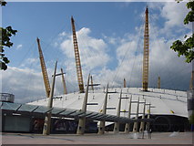 TQ3979 : Entrance to The O2 (formerly the Millennium Dome) by Oxyman