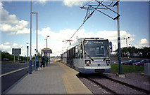 SK4381 : Halfway tram terminus, Sheffield by Dr Neil Clifton