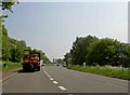 SP4693 : Lay by before junction 2 of the M69 by Steve  Fareham