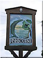 Fishbourne Village Sign: close-up