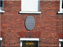 SU8604 : John Keats plaque, Eastgate Square by Keith Edkins