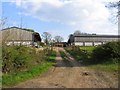 Farm buildings at Hibbitts Lodge