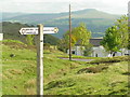 Sign overlooking the Lamb and Fox inn