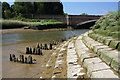 River defences at Wilford Bridge