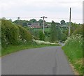 Annwell Lane towards Smisby, south Derbyshire