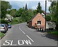 Main Street in Blackfordby, Leicestershire