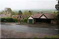 Upper Welland turn bus shelter