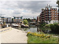 Brentford Lock from High Street bridge