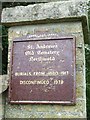 St. Andrews old cemetery sign