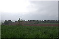 Countryside showing characteristic Herefordshire soil