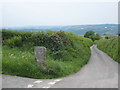 Ancient milestone near Goosewell