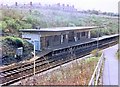 Moston station, main building 1989