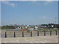 The Rise residential area from the Lifeboat Station.