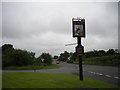 Sign & junction on the A442