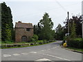 Yarpole - road junction at east end of village