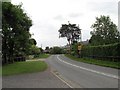 Longdon, road entry from Upton