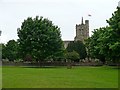 Elstow Parish Church from the village green