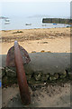 Anchor in New Grimsby Harbour Wall