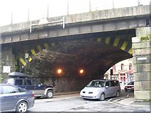 SE0523 : Bridge 151 - A58 - Town Hall Street by Betty Longbottom