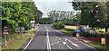 Approaching the Morrisons Roundabout