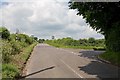 Turning to Three Maids Hill on Littleton to Crawley minor road