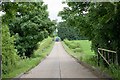 Access road to sewage works off Andover Road North