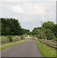 Entrance to the more secure part of Worthy Down Camp