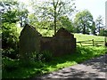 Derelict building by walk to Loch Humphrey