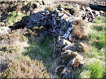 NC1216 : Loch a' Ghille dam by Nigel Parrish