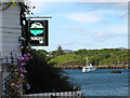 Badachro Inn sign