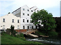 TG2322 : The former Buxton Water Mill - mill race by Evelyn Simak