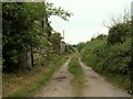 Public footpath next to Mitchell