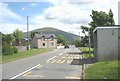 Entering Waunfawr along the A4085 from the Caernarfon direction