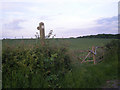 Footpath sign