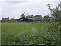 Farm buildings seen from 