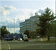 SU8769 : Met Office Roundabout, Bracknell by Pierre Terre