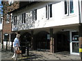 Entrance to Petersfield Library