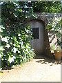 Doorway at the rear of Petersfield Physic Garden