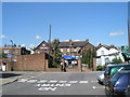 Rear of shops in Chapel Street as seen from the main car park