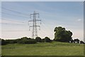 Power lines near the A19