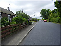 NT5079 : Cottages at Drem, East Lothian. by James Denham